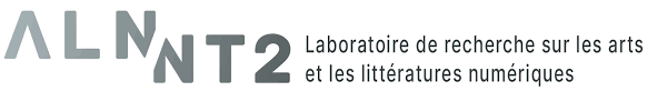 Logo NT2 - Laboratoire de recherche sur les arts et les littératures numériques